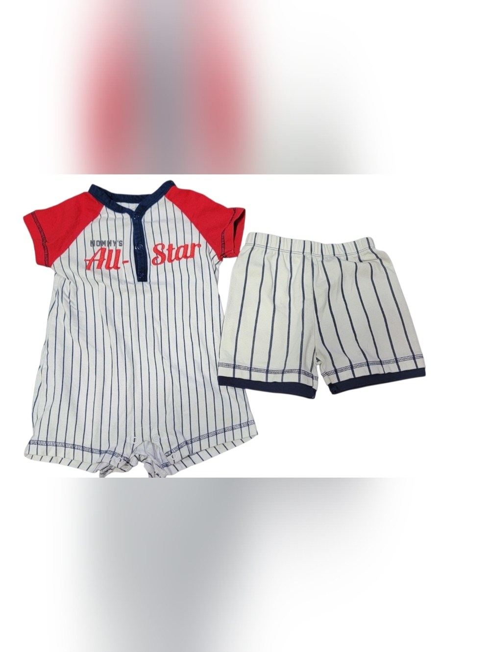Baby Baseball Outfit 18M | 2pc Set | Sporty Boy Outfit